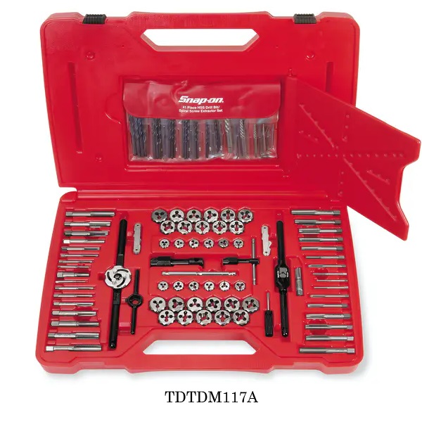 Snapon Hand Tools TDTDM117A Master Tap and Die Set